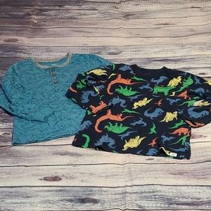 Gap/Carter Dinosaur shirts, size 5